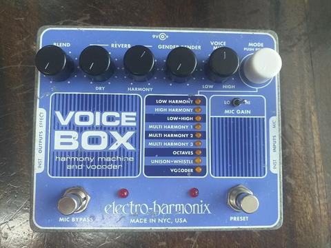 Pedal Voice Box de Electro-harmonix