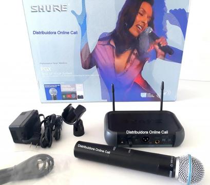 Microfono Shure Inalambrico Pgx4 Beta 58a Uhf De Mano 100%