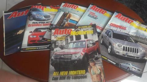 Vendo 5 Revistas Auto Motores y una Autos