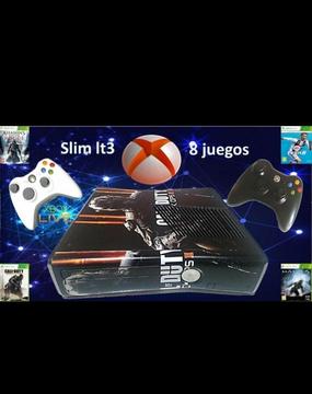 Xbox 360 Slim Lt3 en Óptimo Estado