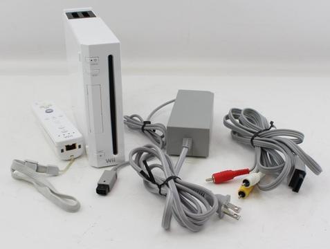 Nintendo wii original blanco usado (más 2 controles)