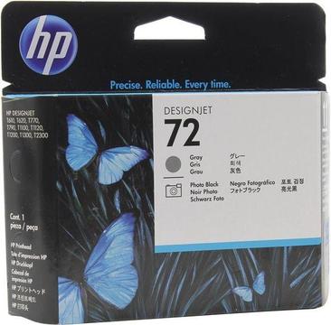 CABEZAL HP 72 GRIS NEGRO FOTOGRÁFICO PLOTTER HP C9380A