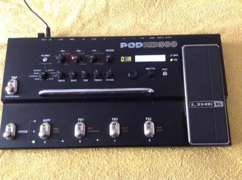 Pedal Pod Line6 Hd 300