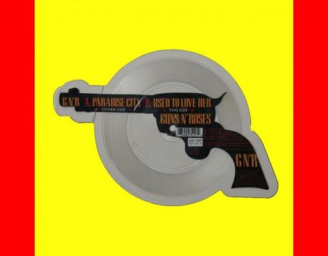 * PARADISE CITY Guns 'n' Roses acetato vinilo Lps singles para tornamesas DJ tocadiscos deejays Entrega a domicilio