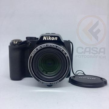 COMO NUEVA!! Nikon P100 cargador Memoria16Gb Correa Tapa lente