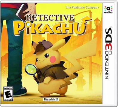 Detective Pikachu 3DS Nuevo y Sellado