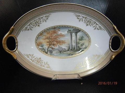 BANDEJA PORCELANA MARCA KAISERGERMANY