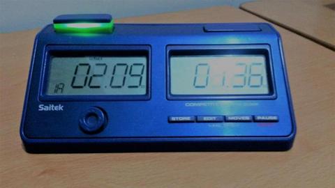 RELOJ DE AJEDREZ MARCA SAITEK