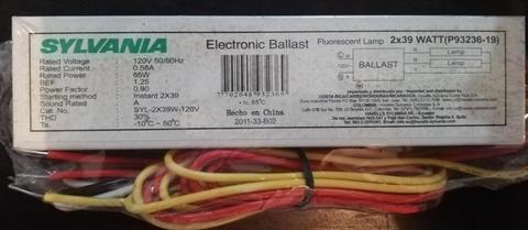 Balasta Electrónica 2x39