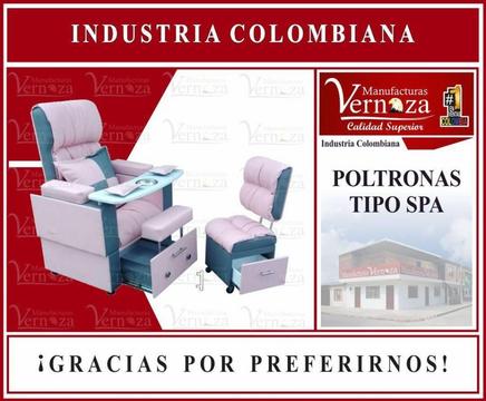 COLOMBIANAS POLTRONAS TIPO SPA CON EFECTOS ESPECIALES, FABRICANTES DE MUEBLES PARA SPA