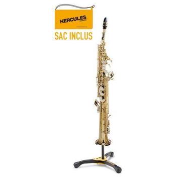 Base para saxofon soprano trompeta hercules ds531b Nuevas con estuche