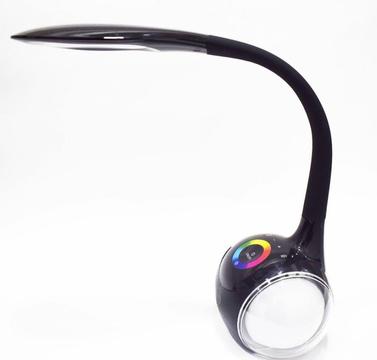 Lámpara Parlante Bluetooth Mesa De Noche Flexible Táctil
