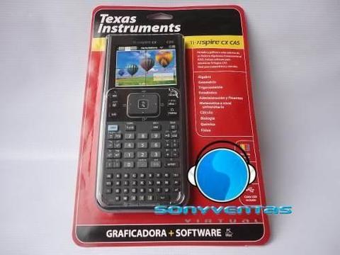 Calculadora Grafica Texas Instruments TI nspire CX CAS NUEVAS!