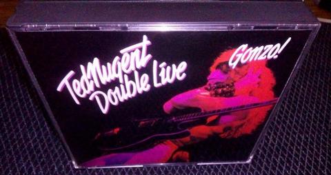 TED NUGENT Double Live. GONZO. Primer álbum de doble CD en vivo. 1978 Fue TRIPLE Platino en ventas