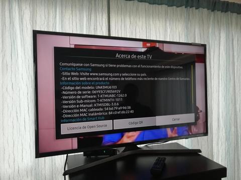 TV 4k Samsung televisor