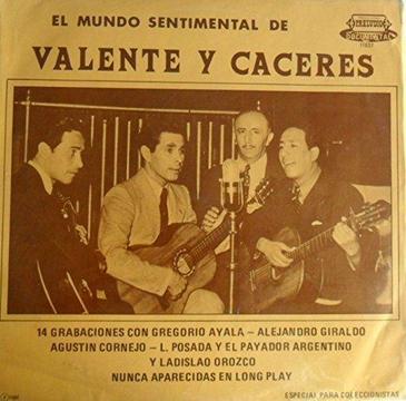 VALENTE Y CACERES EL MUNDO SENTIMENTAL DE..PRELUDIOCOLECCIONISTAS1984