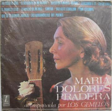 Maria Dolores Pradera 1972 LP Vinilo Acetato