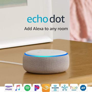 Echo Dot 3ra Gen Amazon Alexa Español - Entrega Inmediata