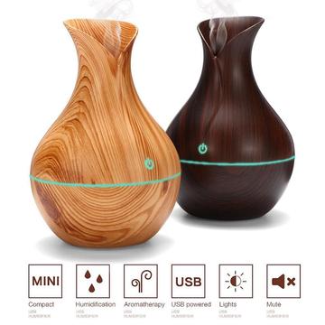 Humidificador Difusor De Aroma Ultrasónico Aromaterapia Usb