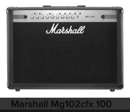 Amplificador Marshall Mg 102 Cfx