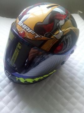 Cascos de Moto tipo Alcancias de coleccion Marca SHAFT