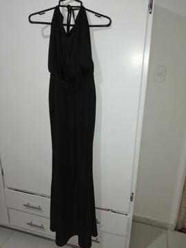Vestido Negro Largo Tipo Gala