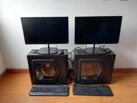 Combo 2 Computadores de escritorio (Clones) para GAMERS e Ingeniería - INTEL CORE I7