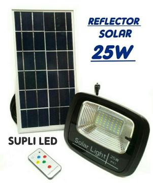Reflector Solar Led 25w Recargable Ip67