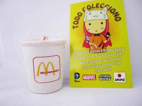 Promocional McDonald vaso McDonald transformable a robot