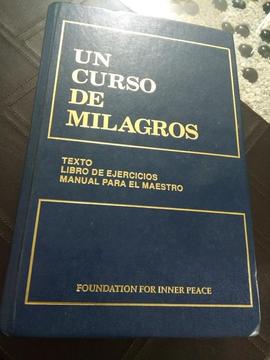 Libro Un Curso de Milagros, Como Nuevo