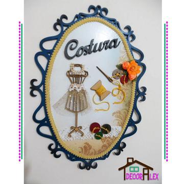 Cuadro con diseño costurero