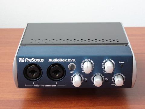 Presonus Audiobox 22VSL interface de audio USB MIDI SUPERTECLADOS