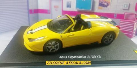 Ferrari 458 a escala de coleccion ESCALA 1-43, marca ixo