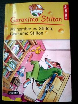 Venta Libro Mi Nombre es Stilton, Geronimo Stilton