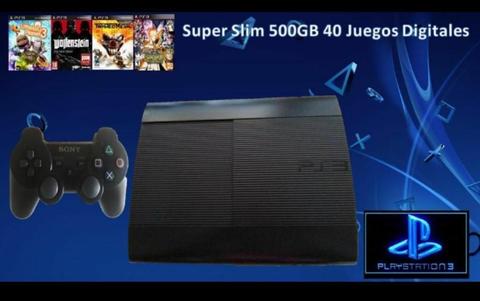 Play 3 Super Slim 500GB 10/10