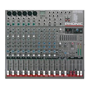 Consola Phonic AM642DP Mezclador audio