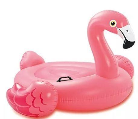 Paseo Inflable Intex Flamingo 142x137x97cm