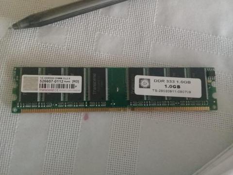 Memoria ram DDR1 1GB