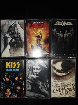 Caset,casettes,tapes Rock,metal Cd,disco