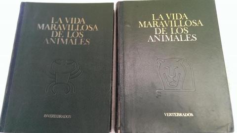 Enciclopedia la vida maravillosa de los animales 2 tomos