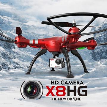 Drone SYMA X8HG excelente dron rojo