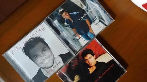 A la venta CDs de Chayanne: Sincero, En Todo Estaré y Grandes Éxitos