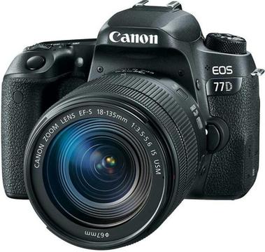 Canon 77d en Kit Nueva