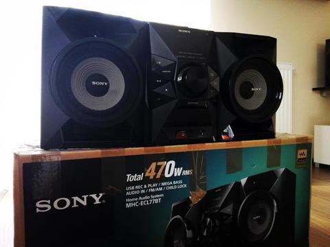 Equipo Sony Mega Bass Nuevo en Caja