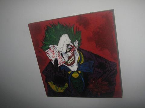 cuadro decorativo comic joker