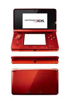 Nintendo 3ds Rojo Metalico
