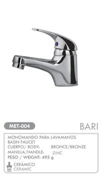 Griferias para baño, monomando para lavamanos Venta al Mayor