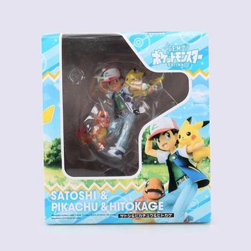 Figura Pokemon Ash, Pikachu Y Charmander