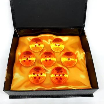 Colección Esferas Del Dragon Caja X7 Bandai 4.5 Cm Diametro