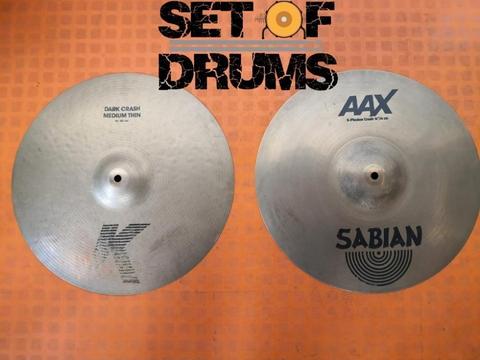 Crash Sabian Y Zildjian